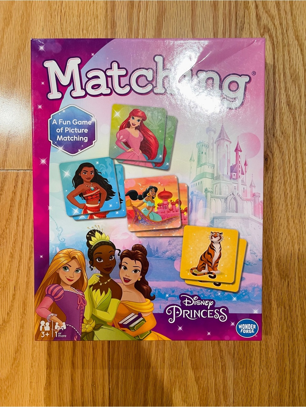 Disney Princess Matching Game - Pink, Purple, Yellow
